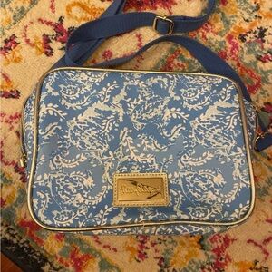 Lilly Pulitzer Blue & White Printed Lunch Box